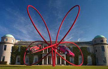 Goodwood Festival of Speed Alfa Romeo Sculpture