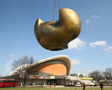 Henry Moore Large Divided Oval: Butterfly Sculpture