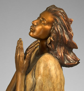 JR Eason bronze sculpture