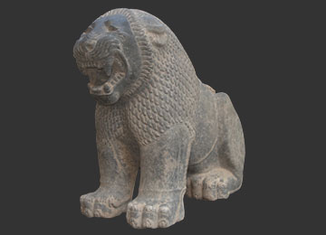 Stone Lion sculpture 8th century B.C.