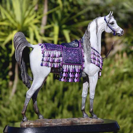 Bronze equine sculpture by Anne Butler