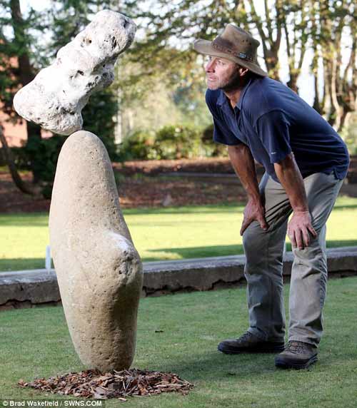 Adrian Gray Rock Sculpture