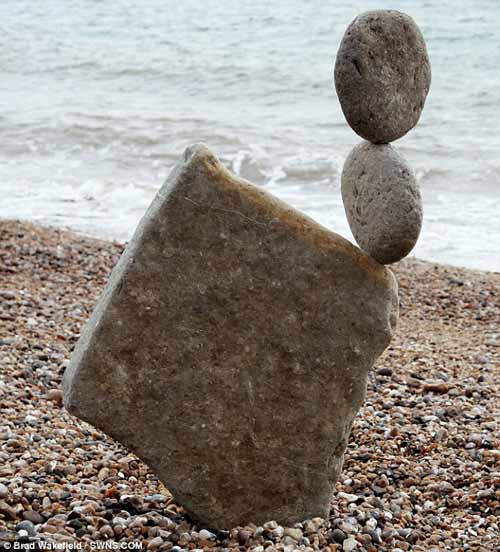 Adrian Gray Rock Sculpture
