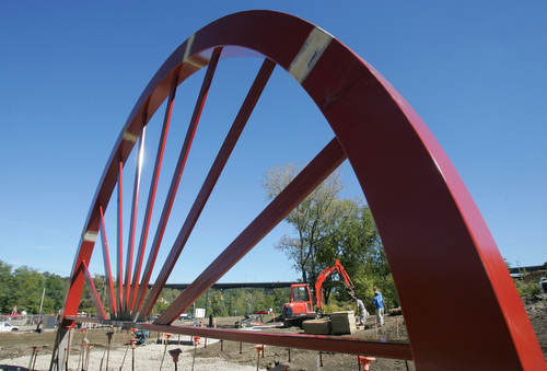 Chuck Ayers design, assembled at Burkhardt Metal Fabricating Sculpture