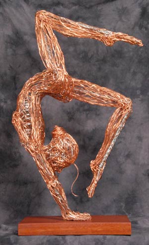 Devin Mack Wire Sculpture