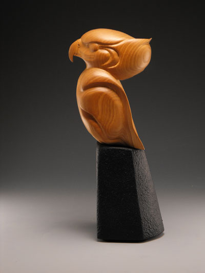 fine wood sculpture by Hap Hagood