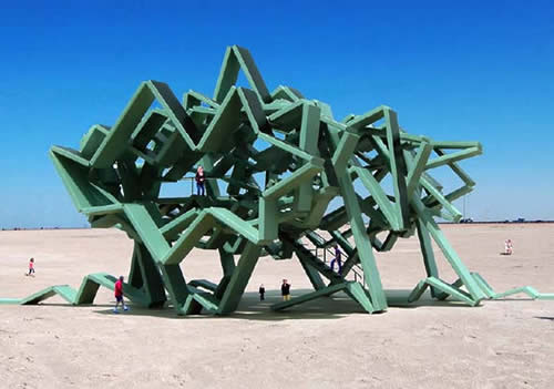 Michael Jantzen Solar Sculpture