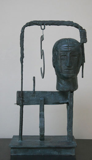 Mimmo Paladino sculpture