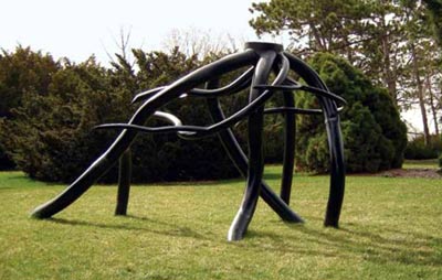 Steve Tobin sculpture - The Morton Arboretum