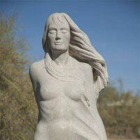 Untitled Limestone Figure by Mark Carroll - search and link Sculpture with SculptSite.com
