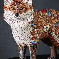 Red Fox by Adam Rees - search and link Sculpture with SculptSite.com