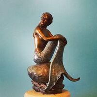 Mermaids - If Only (maquette) by Edd Hayes - search and link Sculpture with SculptSite.com