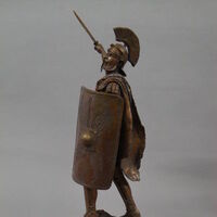 Ancient Warriors - Roman Centurion by Edd Hayes - search and link Sculpture with SculptSite.com