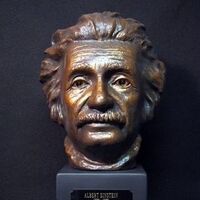 Albert Einstein by Robert Toth - search and link Sculpture with SculptSite.com