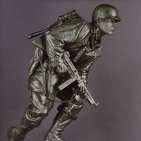 The Scout by Robert Eccleston - search and link Sculpture with SculptSite.com