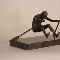 Rower by Robert E Gigliotti - search and link Sculpture with SculptSite.com