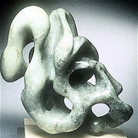 Experiment in Negative Space by Debora Solomon - search and link Sculpture with SculptSite.com