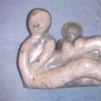 Cozy Couple by Debora Solomon - search and link Sculpture with SculptSite.com