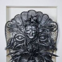 Mask of Winter Queen by Arman Hostikyan - search and link Sculpture with SculptSite.com