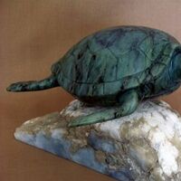Green Sea Turtle by Jason Nelson - search and link Sculpture with SculptSite.com