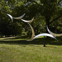 Nine Moons Rising by Jeff Kahn - search and link Sculpture with SculptSite.com