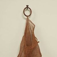 Copper Sack! Definitely. by Leslie Pontz - search and link Sculpture with SculptSite.com