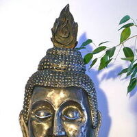 Smiling Buddha by Pierre Riche - search and link Sculpture with SculptSite.com