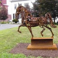 American Saddlebred 2 by Pierre Riche - search and link Sculpture with SculptSite.com