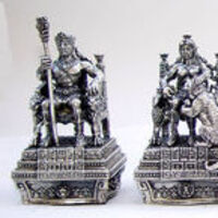 AMAZON   CHESS  SET by Tigran Sarkisyan - search and link Sculpture with SculptSite.com