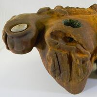 Subterranean Beast by Tom Zaroff - search and link Sculpture with SculptSite.com
