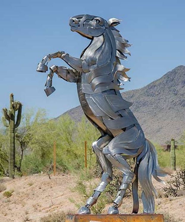 Spirit of the Horse by Mark Carroll - search and link Sculpture with SculptSite.com