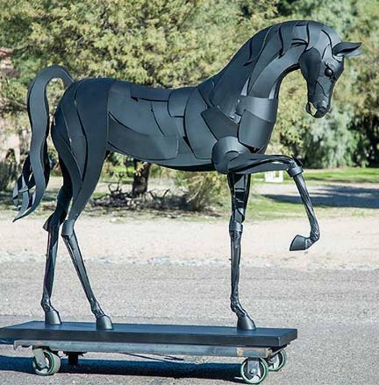 Spirit of the Horse by Mark Carroll - search and link Sculpture with SculptSite.com