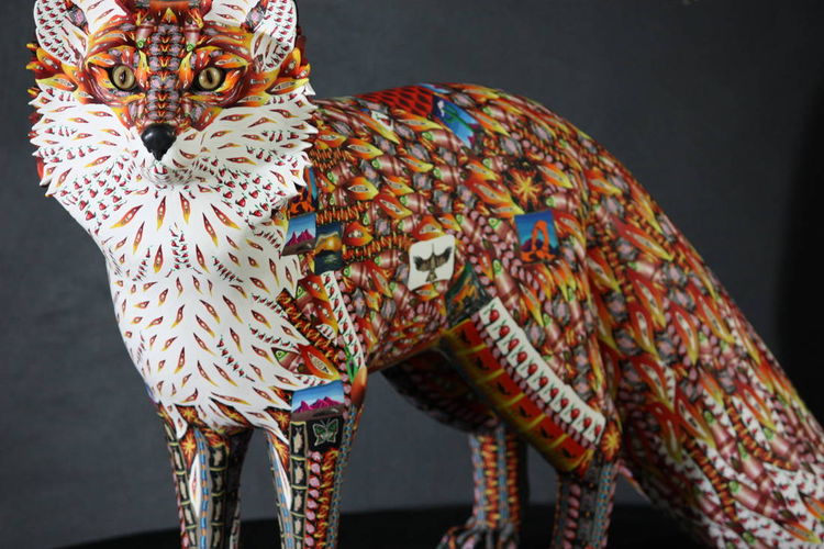 Red Fox by Adam Rees - search and link Sculpture with SculptSite.com