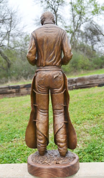 Western - This Cowboy's Prayer by Edd Hayes - search and link Sculpture with SculptSite.com