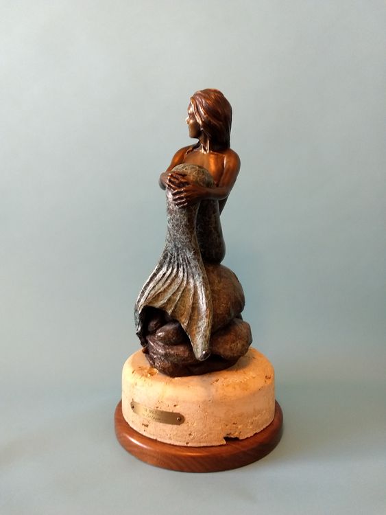 Mermaids - If Only (maquette) by Edd Hayes - search and link Sculpture with SculptSite.com