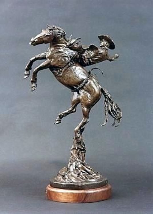 Legends of Rodeo - Jack Buschbom, Wild and Wicked by Edd Hayes - search and link Sculpture with SculptSite.com