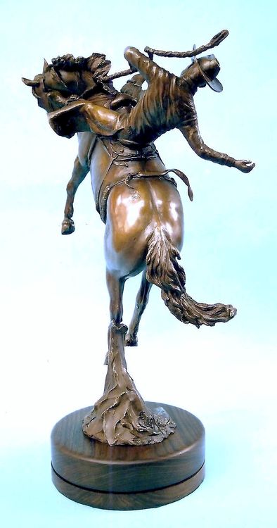 Legends of Rodeo - Marty Wood, Let the Good Times Roll by Edd Hayes - search and link Sculpture with SculptSite.com