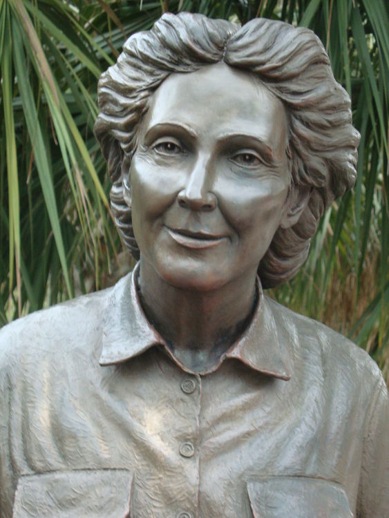 Monuments - Thelma Mercer, Welcome to My Garden by Edd Hayes - search and link Sculpture with SculptSite.com