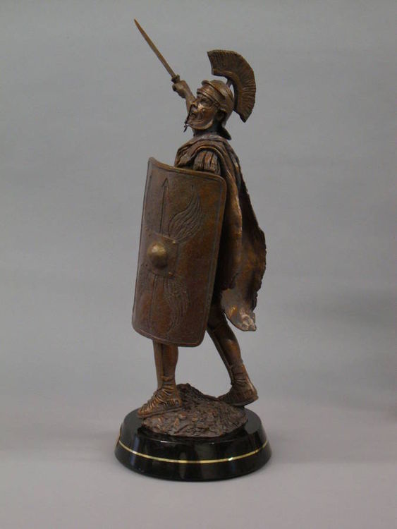 Ancient Warriors - Roman Centurion by Edd Hayes - search and link Sculpture with SculptSite.com