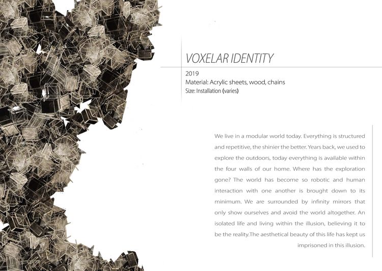 Voxelar Identity by Priyanka Muthuraman - search and link Sculpture with SculptSite.com