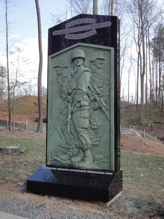3rd Battalion 3rd Marines Memorial by Robert Eccleston - search and link Sculpture with SculptSite.com