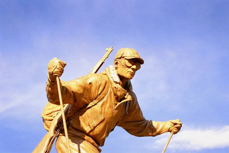 10th Mountain Division Memorial by Robert Eccleston - search and link Sculpture with SculptSite.com