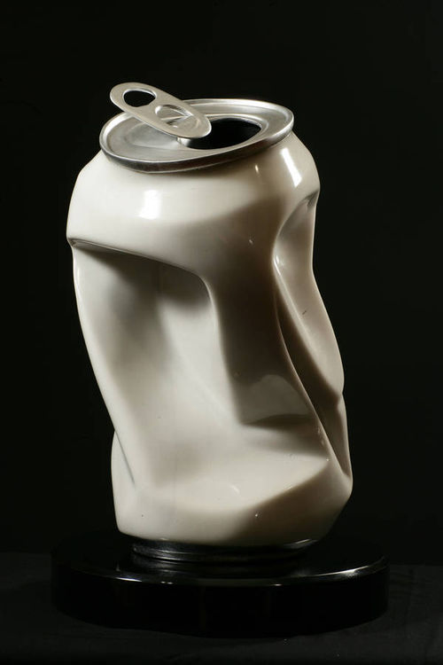 soda can by Robin Antar - search and link Sculpture with SculptSite.com
