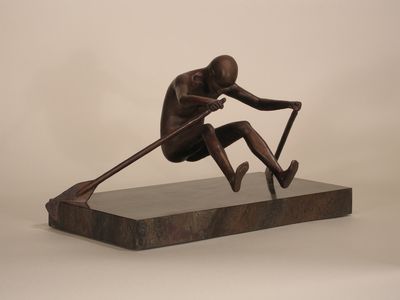 Rower by Robert E Gigliotti - search and link Sculpture with SculptSite.com