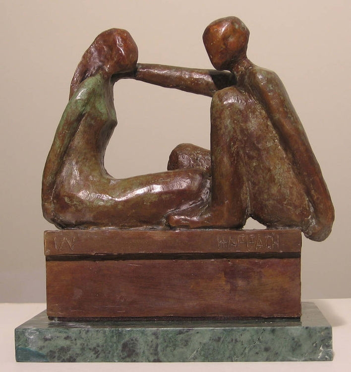 Just talking by Bozena Happach - search and link Sculpture with SculptSite.com