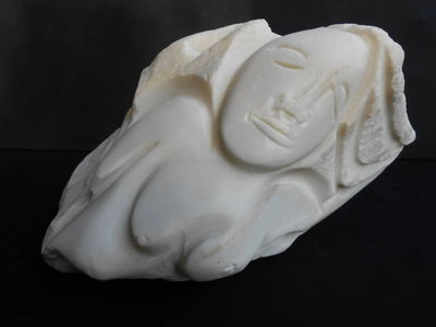 Sleeping Maiden by David Willis - search and link Sculpture with SculptSite.com