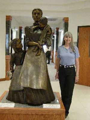 Mother of the Plains by Dawn Weimer - search and link Sculpture with SculptSite.com