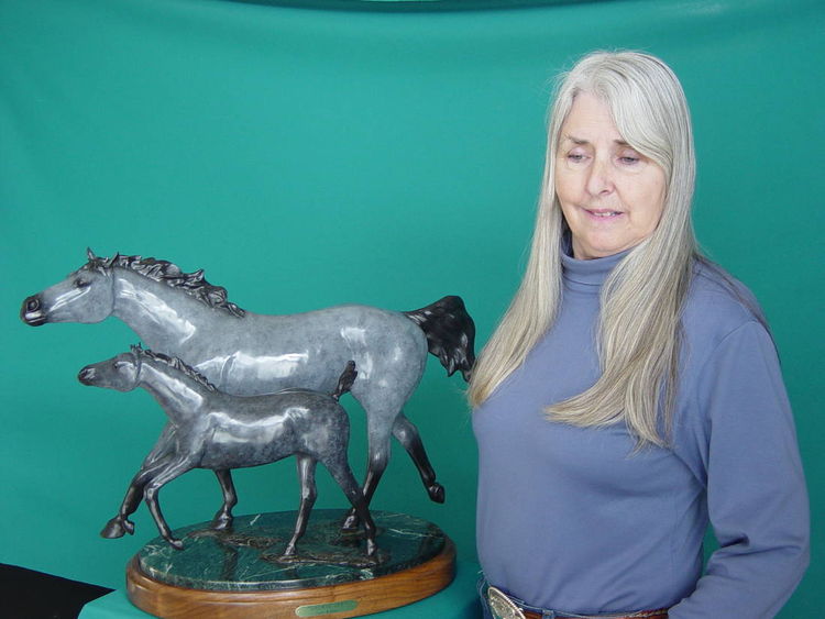 Showin\' Off by Dawn Weimer - search and link Sculpture with SculptSite.com