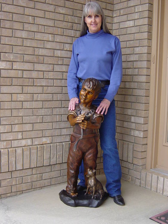 What Little Boys are Made of by Dawn Weimer - search and link Sculpture with SculptSite.com