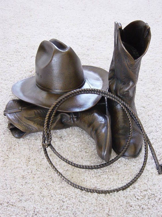 My Cowboy by Dawn Weimer - search and link Sculpture with SculptSite.com